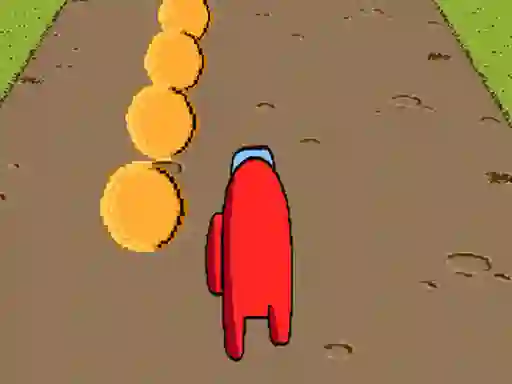 Гульня Among Golden Run 3D онлайн