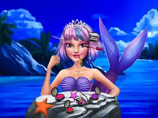 Гульня Mermaid Princess New Makeup онлайн