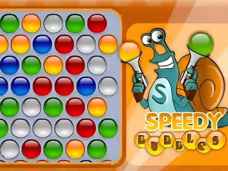 Гульня Speedy Bubbles онлайн