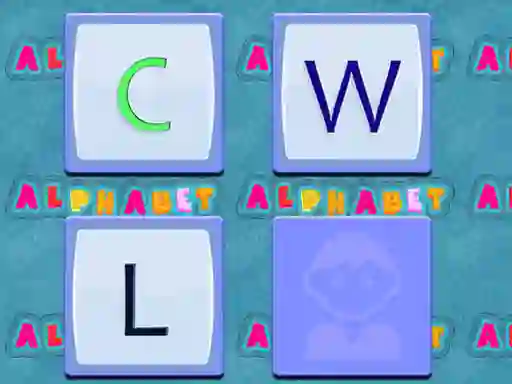 Гульня Alphabet Memory онлайн