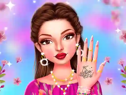 Гульня Celebrity Spring Manicure Design онлайн