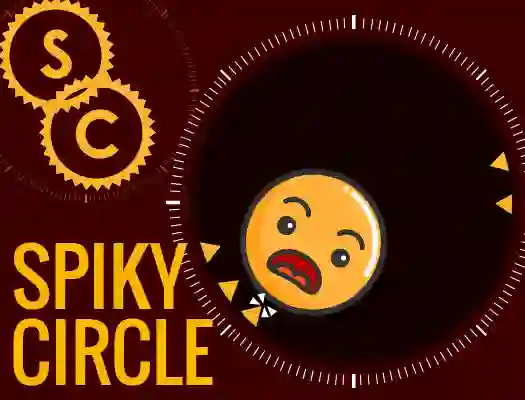 Гульня Spiky Circle онлайн