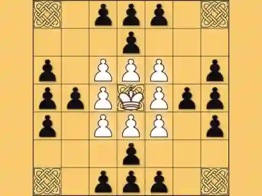 Гульня Tafl: viking chess онлайн