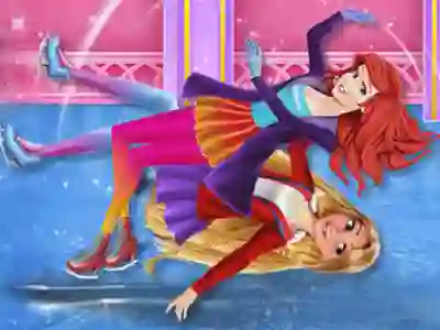 Гульня Winter Ice Skating онлайн