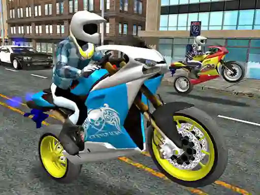 Гульня Sports Bike Simulator 3d 2018 онлайн