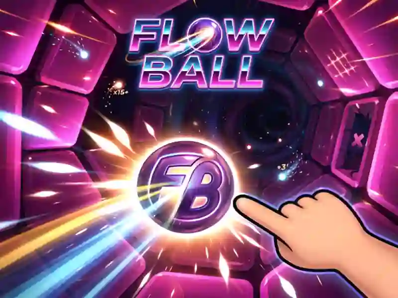 Гульня FlowBall онлайн