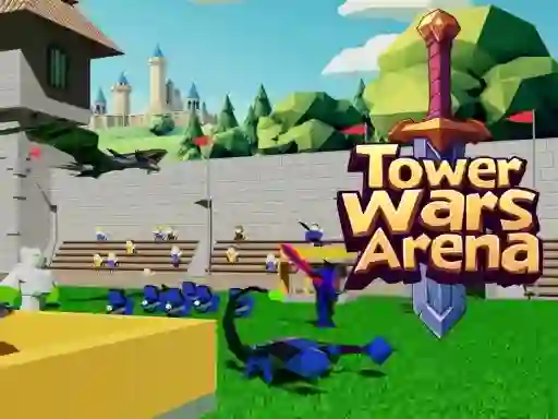 Гульня Tower Wars Arena онлайн