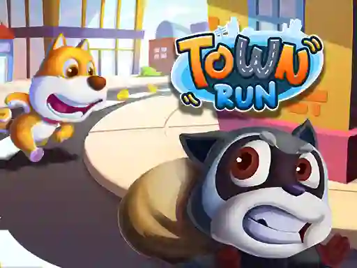 Гульня Town Run онлайн