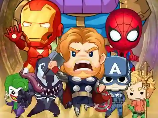 Гульня Hero War онлайн