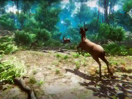 Гульня  Hunter 3D онлайн