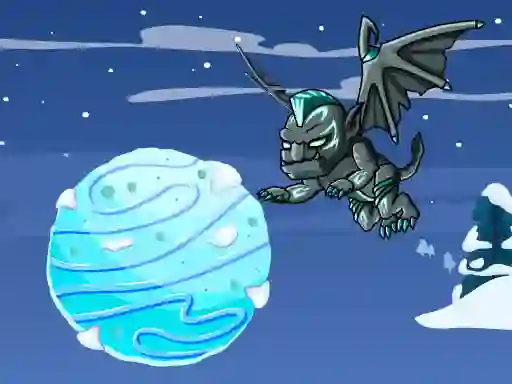 Гульня Ice Ball Run онлайн
