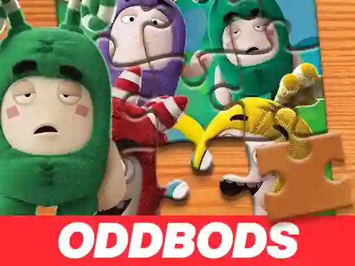 Гульня Oddbods Jigsaw Puzzle онлайн