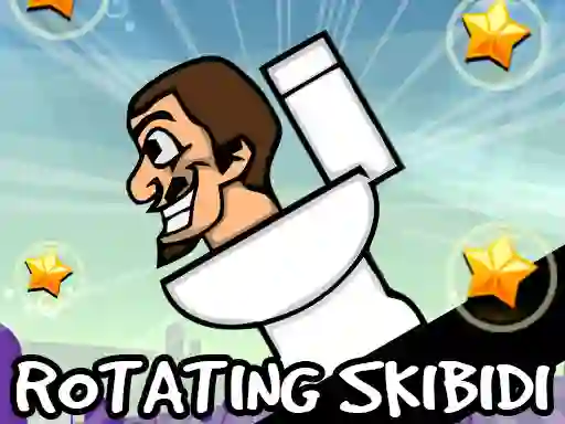 Гульня Rotating Skibidi онлайн