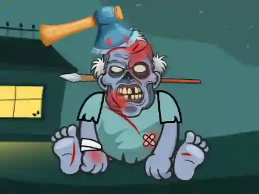 Гульня Kick The Zombies онлайн