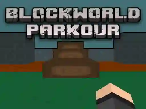 Гульня BlockWorld Parkour онлайн