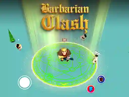 Гульня Barbarian Clash онлайн