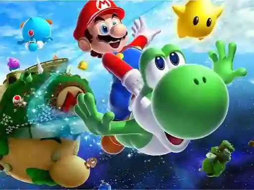 Гульня Super Mario Commander онлайн