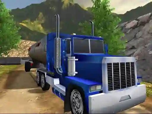 Гульня Oil Tank Truck Driving Sim онлайн