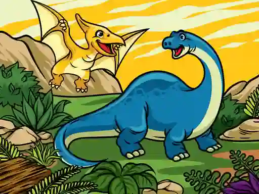 Гульня Antient Dinosaurs онлайн