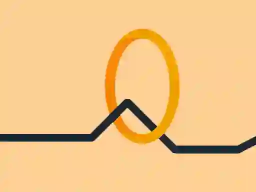 Гульня Circle and Line онлайн