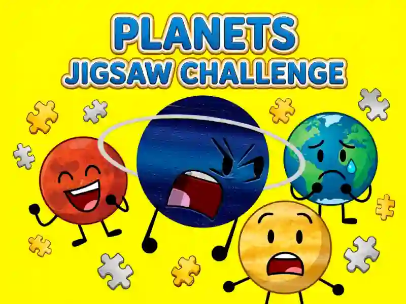 Гульня Planets Jigsaw Challenge онлайн