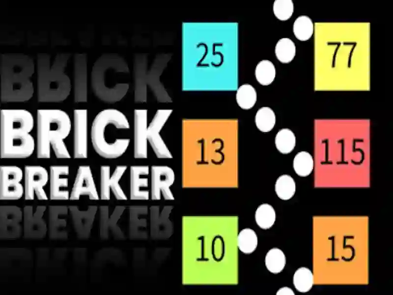 Гульня Brick breaker онлайн