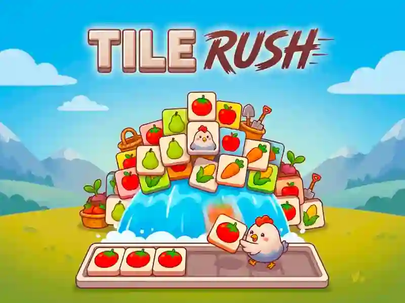 Гульня Tile Rush онлайн