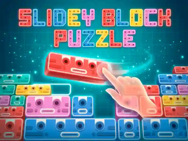 Гульня Slidey Block Puzzle онлайн