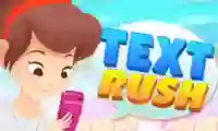 Гульня Text Rush онлайн