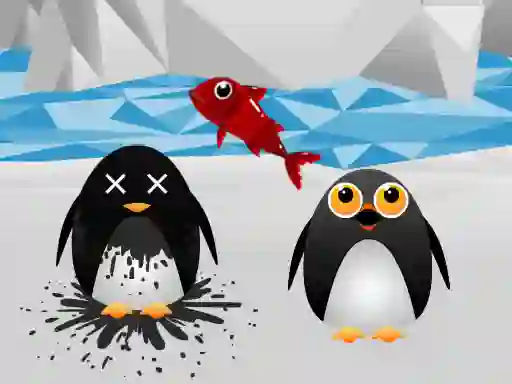 Гульня Hungry Penguin онлайн