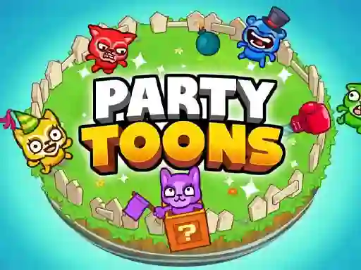 Гульня Party Toons онлайн
