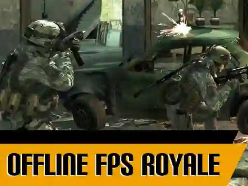 Гульня Offline FPS Royale онлайн