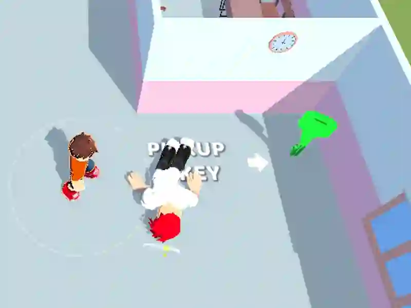 Гульня Escape from School 3D онлайн