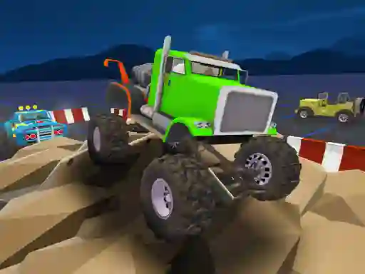 Гульня Monster Truck Driving Simulator онлайн