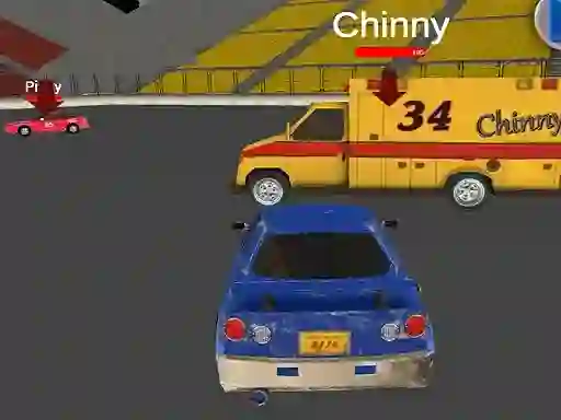 Гульня Chasing Car Demolition Crash онлайн