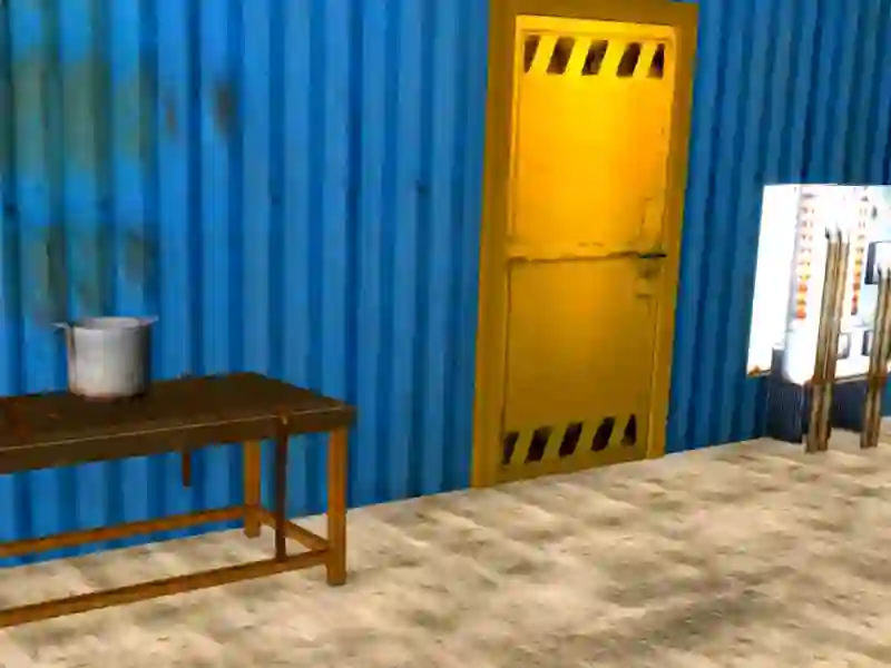 Гульня Blue Warehouse Escape онлайн