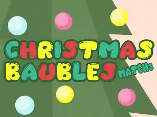 Гульня Christmas Baubles Match 3 онлайн