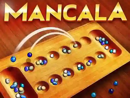 Гульня Mancala 3D онлайн