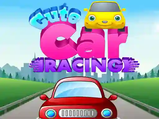 Гульня Cute car racing онлайн