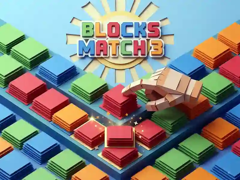 Гульня Blocks Match 3 онлайн