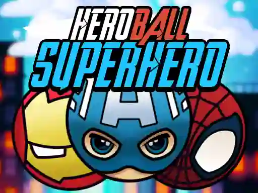 Гульня HeroBall Superhero онлайн