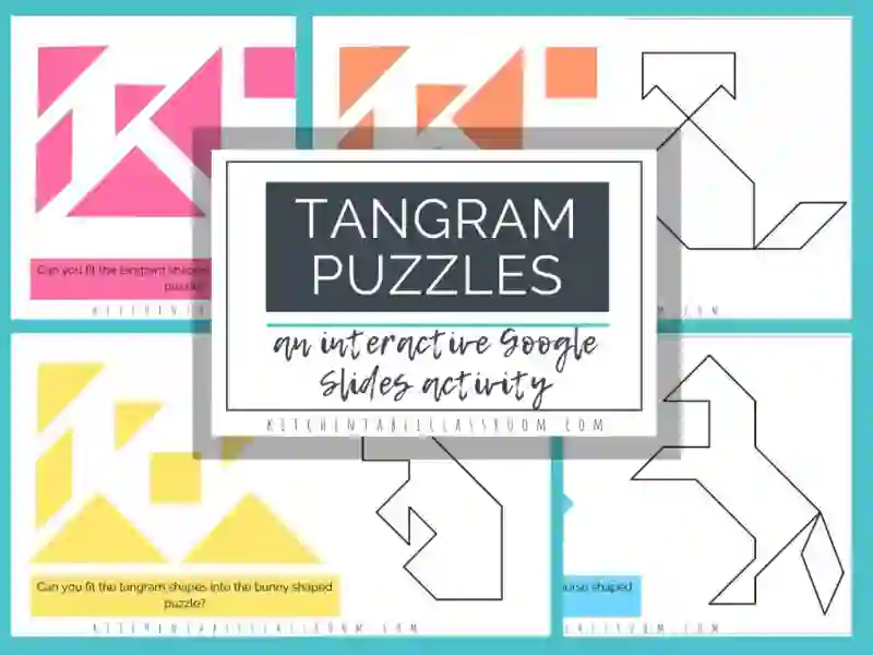 Гульня Tangrams онлайн