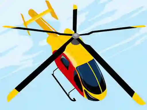 Гульня Dangerous Helicopter Jigsaw онлайн