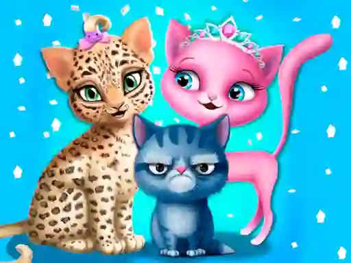Гульня Cat Hair Salon онлайн