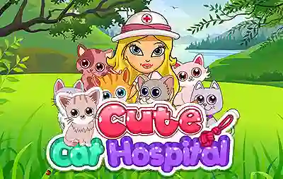 Гульня Cute Cat Hospital онлайн