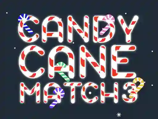 Гульня Candy Cane Match 3 онлайн