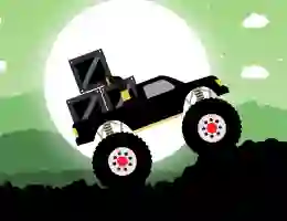 Гульня Monster Truck Forest Delivery онлайн