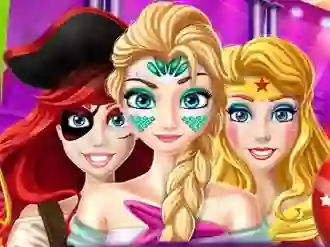 Гульня Halloween Princess Party онлайн