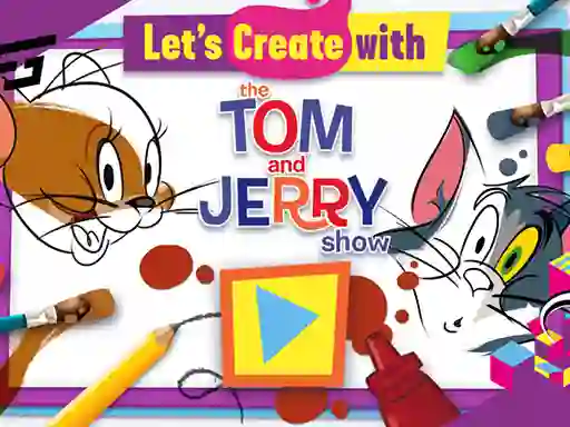 Гульня Lets Create with Tom and Jerry онлайн