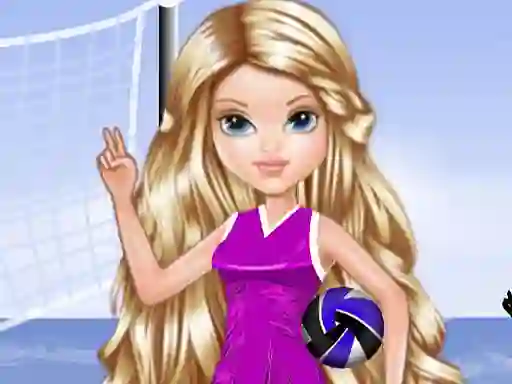 Гульня Barbie Volleyball Dress онлайн